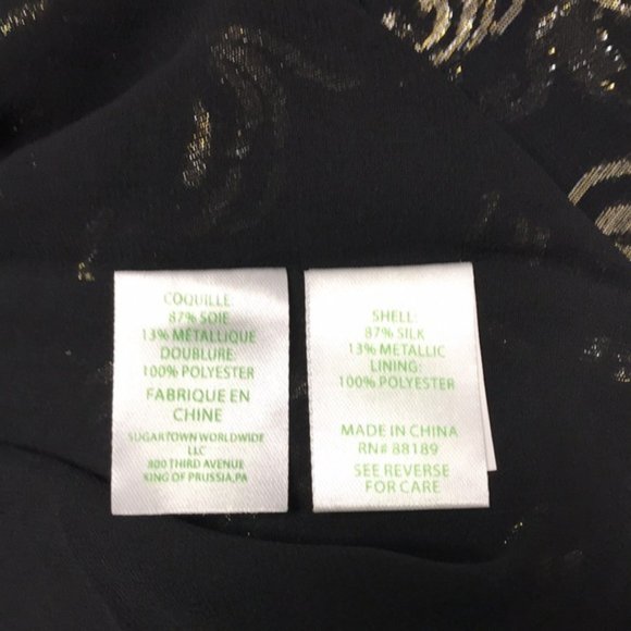 NWT LILLY PULITZER Angelika Ruffle Chiffon Blouse - Picture 4 of 5